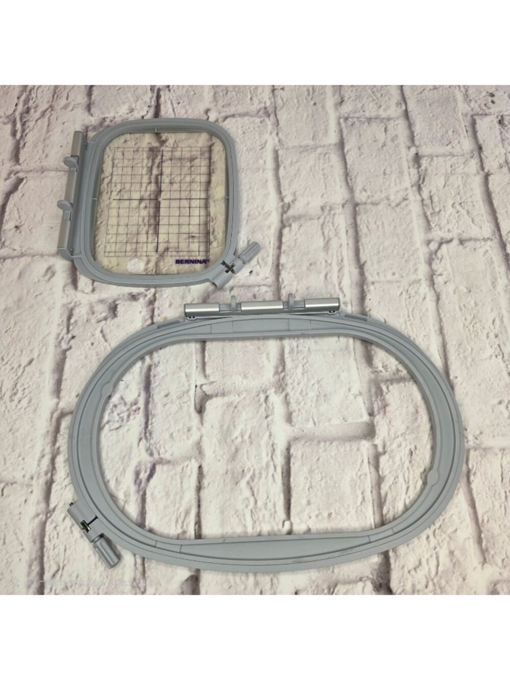 Bernina Embroidery Hoops Large Oval & Medium for 570 770 790 & 880 Plus
